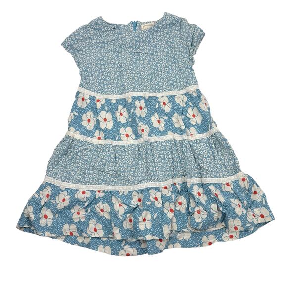 Johnnie B. Blue & White Floral Dress - Picture 1 of 5